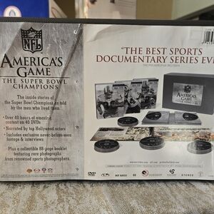 NFL America's Game Super Bowl Champions DVD Set - Black and White